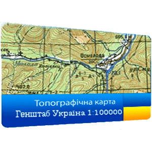 Растрова карта України