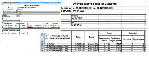 формы отчетов