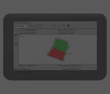 Система измерения площади полей + программа для агрономов